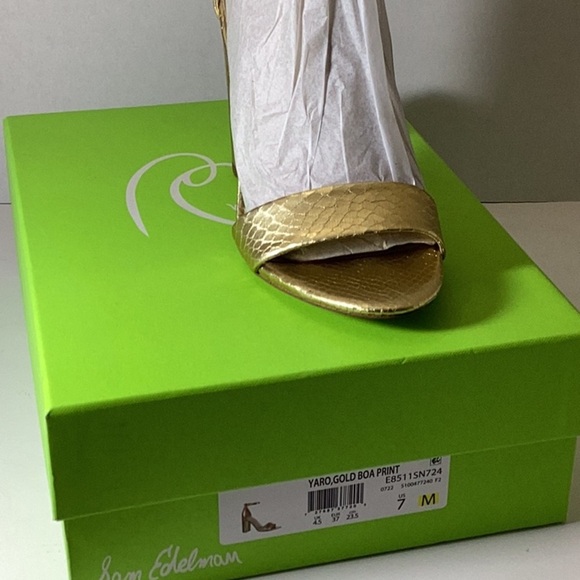 Sam Edelman Yaro, Gold Boa Print - Picture 5 of 7